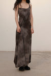 MUTEDANCE dark gray silk dress MD21FW64 PM6